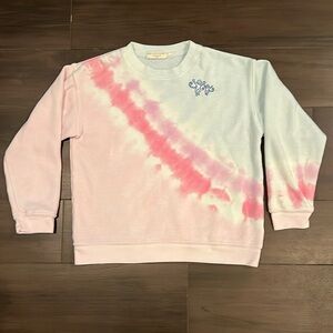 Roller Rabbit Tie Dye Crew Neck Sweatshirt